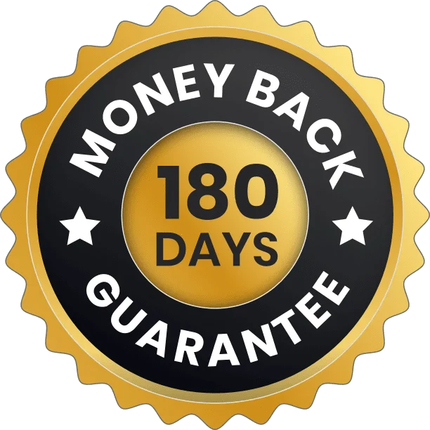 Gluco Freedom 180-Day Money Back Guarantee